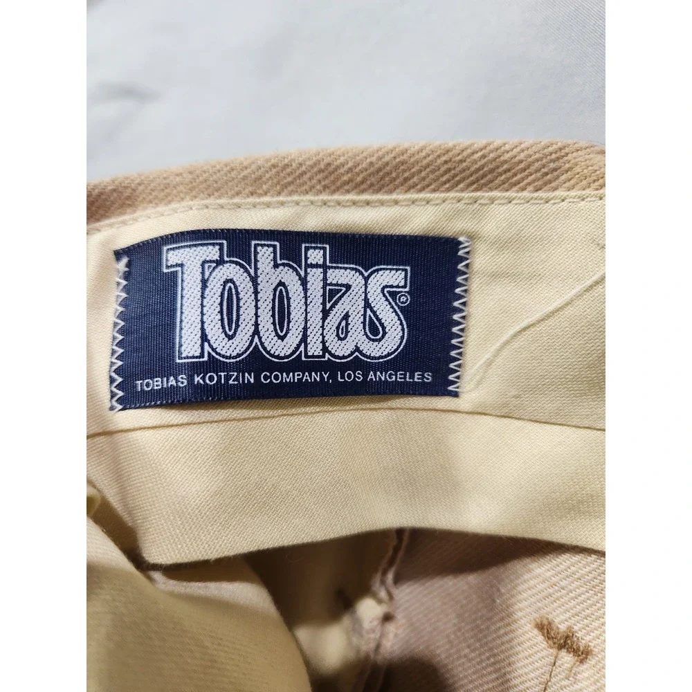 Tobias Kotzin‎ Pants Mens 30x30 Beige Vintage 70s Disco Flare Wide Leg USA